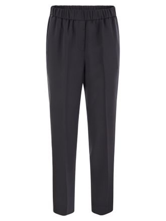 PESERICO Peserico Softhosen aus technischer Leinwand Stretch Viscose