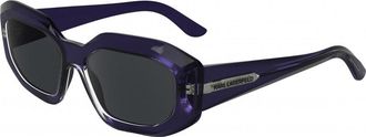 Karl Lagerfeld Womens KL6167S 53 500 Sunglasses - Purple - One Size