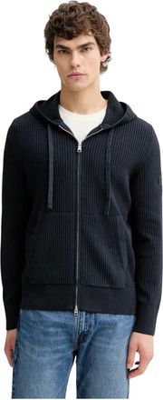 Marc O'Polo Cardigan con zip - - Sweatshirts & Hoodies - Uomo - Blu - M