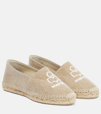 Isabel Marant Canae logo espadrilles