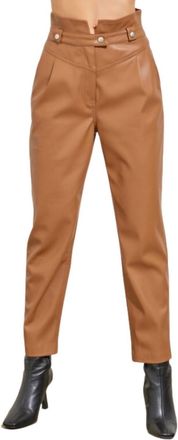 DO+BE Collection Sloane Leather Pant In Camel