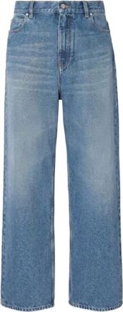 Fendi Jeans, Dames, Blauw, M, Denim, Denim Relaxed Jeans