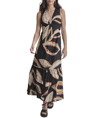 DKNY Sleeveless Maxi Dress