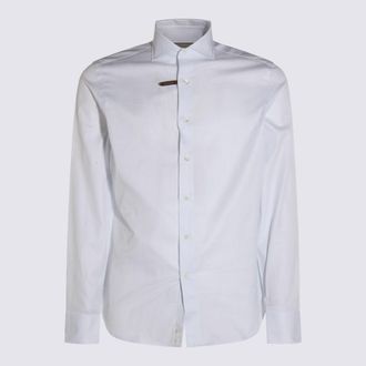 Canali White Cotton Shirt