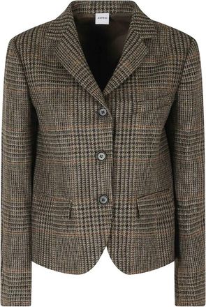 Aspesi Mod. 0972 Jas - Dames - Blazers - Bruin - S - Leer - Jassen