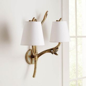 Frontgate Aviary Double Wall Sconce - Individual - Frontgate