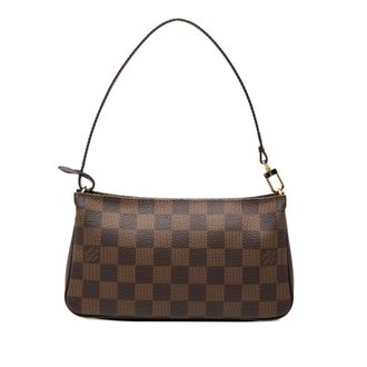 Louis Vuitton Pre-owned Womens Damier Ebene Navona - Brown Textile - One Size