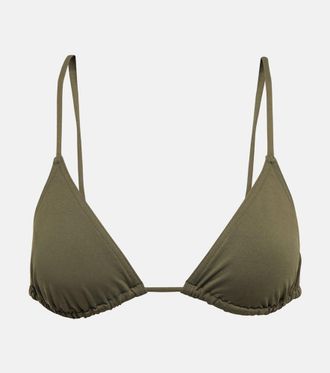 Eres Mouna triangle bikini top