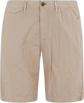 Myths Sand Linen Cotton Shorts
