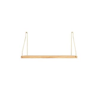 Frama Shelf Regal 40 x 20 cm, Eiche / Messing