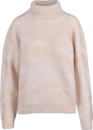 Add Maglione Collo Alto - Dames - Coltruien - Beige - S - Wol - Truien & Vesten