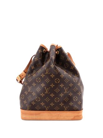 Louis Vuitton Noe Handbag Monogram Canvas Large bucket bag - Marrone