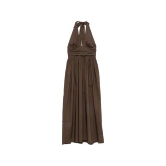 Matteau Midi Dresses, female, Brown, Size: XL Matteau Dresses Brown