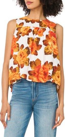 1.State Pleat Back Knit Tank in Ultra White at Nordstrom Rack, Size X-Small