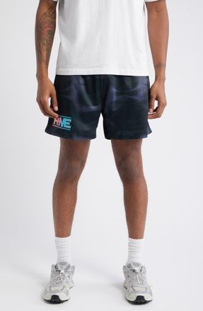 Overtime Elite RWE Mesh Basketball Shorts in Black at Nordstrom, Size Xx-Large