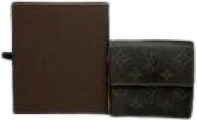 Louis Vuitton Pre-owned Wallets, female, Brown, Size: ONE SIZE Pre-owned Vintage Leather Wallet