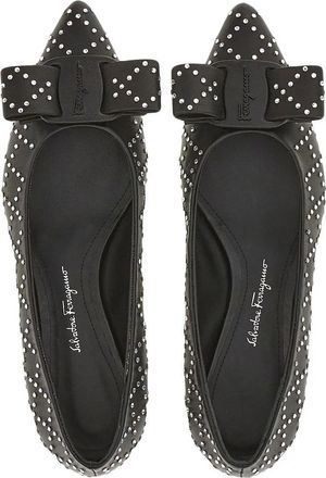 Ferragamo Viva Flat - Black