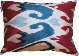 Les-Ottomans Coj&iacute;n Ikat de Seda
