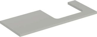 Keramag Keramag - Geberit One Placa De Lavabo, Recortable Derecha, 120x3x47 Cm