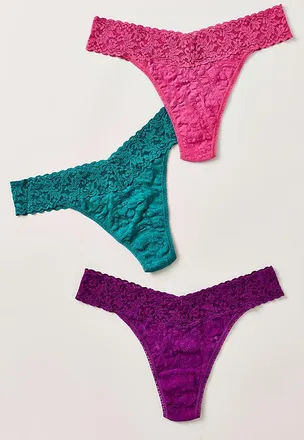 Hanky Panky Original Rise Thong, Set of 3