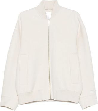 Sportmax Ribbed-trim Zip-up Jacket