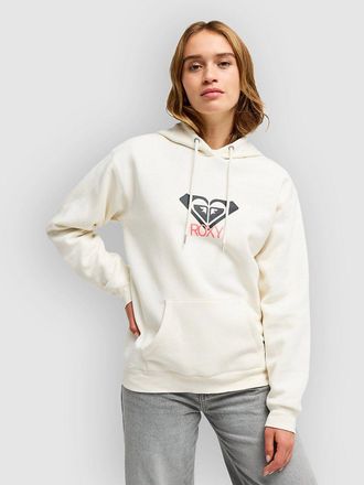 Roxy Surf Stoked Brushed Art Hoodie weiss