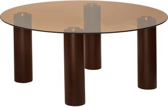 Atmosphera Tavolino Rotondo Ambra, Diametro 80 Cm, Color Ambra - Atmosphera Cr&eacute;ateur DInt&eacute;rieur