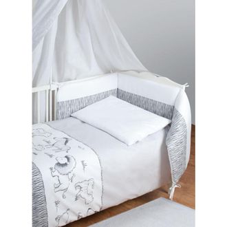 OEM Juego De Cama De 2 Piezas Safari Blanco
