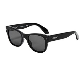 Off-white Off White Vierkante zonnebril heren (Zwart/Donkergrijs)