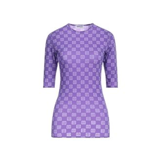 AMBUSH Jersey T-Shirt - Dames - T-shirts - Paars - M - Tops