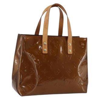 Louis Vuitton Pre-owned Vintage Handtas - Dames - Pre-owned - Bruin - Maat: ONE Size Leer