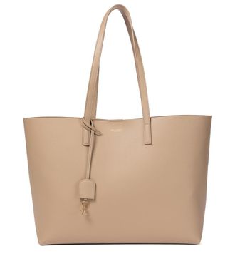Saint Laurent Shopping E/W leather tote