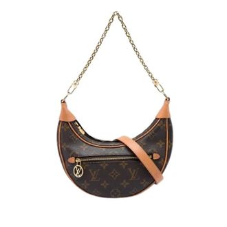Louis Vuitton Pre-owned The Loop - Dames - Pre-owned - Bruin - Maat: ONE Size Zijde