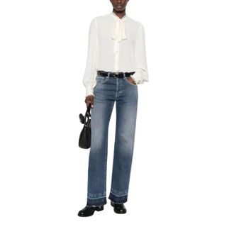 Twinset Blouses - Dames - Blouses & Shirts - Wit - Maat: M