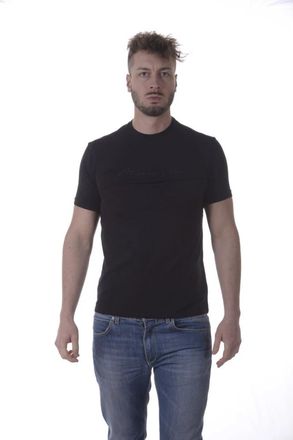Armani Jeans 3Y6T146J0Aznero - Heren - T-shirts - Zwart - L - Tops