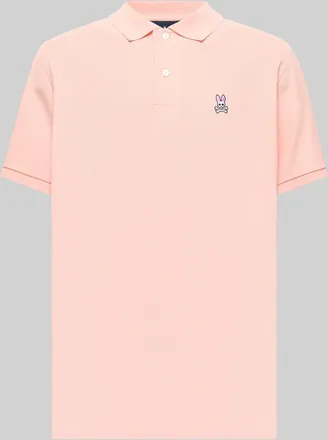 Psycho Bunny Mens Classic Pique Polo 806 PEACH MELBA / XXXL