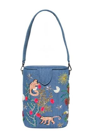 Simitri Palm Paradise Bucket Bag at Nordstrom