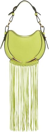 Roberto Cavalli Borsa a spalla Fringe Crescent - - Bags - Donna - Verde - ONE SIZE