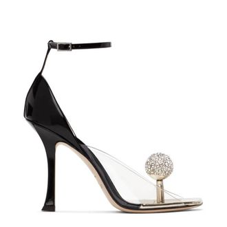 Jimmy Choo London Mugler Edition Plexi Heeled Sandals