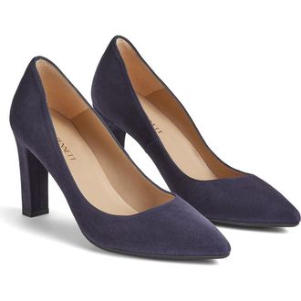 L.k. Bennett Tess Pointed Toe Pump in Navy at Nordstrom Rack, Size 12Us / 42Eu