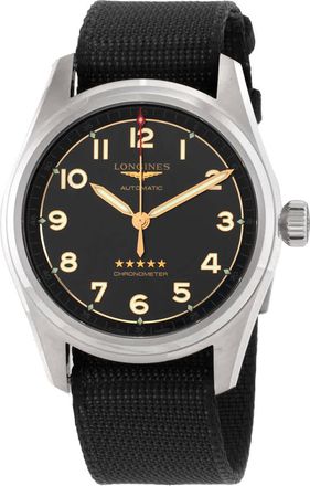Longines Spirit Automatic Black Dial Mens Watch L3.811.1.53.2