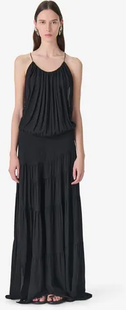 Iro Island Maxi Dress in Black at Nordstrom, Size 42