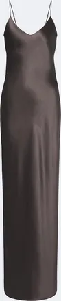 Nili Lotan Cami silk satin slip dress