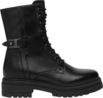 Nero Giardini Folgaria Veterlaars - Dames - Veterlaarzen - Zwart - 39 EU - Leer - Schoenen