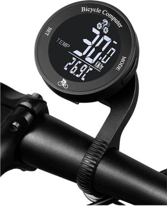 OEM Ciclocomputador Inal&aacute;mbrico, Veloc&iacute;metro Lcd Retroiluminado Resistente Al Agua Ipx67 Con 24 Funciones, Od&oacute;metro De Bicicleta De Pantalla Grande