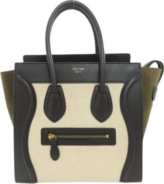 Celine Pre-owned Vintage Handtas - Dames - Vintage Handtas - Veelkleurig - ONE Size - Leer - Vintage