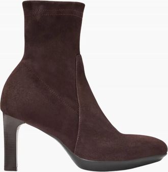 Aquatalia Womens Rhumba Low Ankle Boot In Espresso Suede