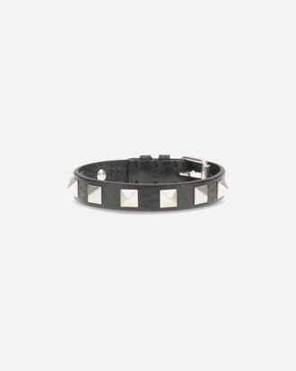 Valentino Garavani Rockstud leather Bracelet Male UNI