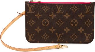 Louis Vuitton Pouch Neverfull con monogramma 2017 - Marrone