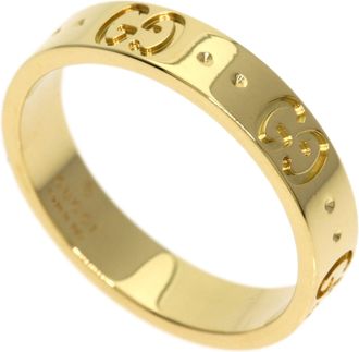 Gucci Yellow Gold (18K) Band Ring (Pre-Owned)